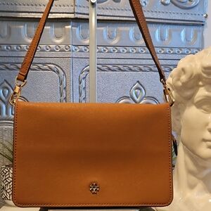 Tory Burch Brown Crossbody Bag